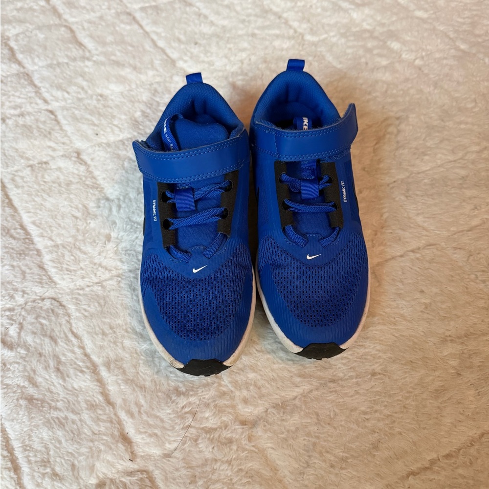 Nike Kids' Blue Athletic Sneakers - Comfortable Velcro Fit